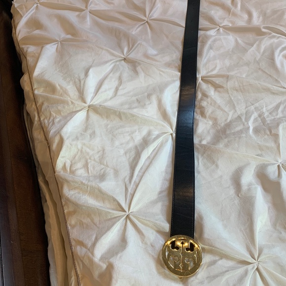 Tory Burch Black Leather Belt sz S main image 4